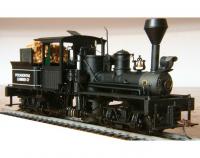 Pocahontas Lumber Co. #001 On30 Class A 50 Ton 2-Truck SHAY Logging Steam Locomotive & Tender DCC & Sound Ready
