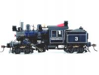 Moore Keppel & Co #3 HO Class B 50-Ton 2-Truck CLIMAX Logging Steam Locomotive DCC & Sound Ready