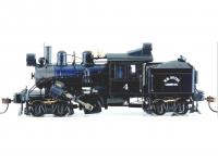 Moore WM Ritter Co. #4 HO Class B 50-Ton 2-Truck CLIMAX Logging Steam Locomotive DCC & Sound Ready
