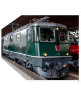 Schweizerische Bundesbahnen SBB/CFF/FFS #11131 HO  Fir Green Scheme Class Re 4/4 II (420) Electric Locomotive DCC & Sound