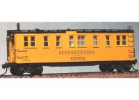 Pennsylvania Lines HO Commissary DS Box Car (Waycar) KIT stavebnice  služební vlakový vůz