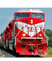 Indiana RailRoad INRD #9001 Red Grey Scheme Class EMD SD9043MAC Diesel-Electric Locomotive for Model Railroaders Inspiration