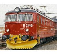 Norges Statsbaner AS #11 2146 HO Black Red Scheme Class NSB El 11b Freght Electric Locomotive DCC Ready