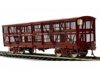 Victorian Railways VR #LF 3PACK HO Maroon Scheme Class LF Livestock Despatch Sheep Stock Car Wagon (3-Unit Pack B) vagóny na přepravu živých ovcí