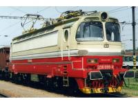 České Dráhy ČD #230 099-4 Beige Red Scheme Class S499.1 LAMINATKA Electric Locomotive for Model Railroaders Inspiration