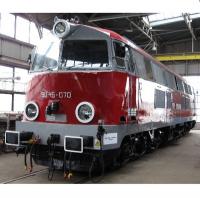 Polskie Koleje Państwowe SA PKP #SU 45-070 HO Red Grey Stripes Scheme Class HCP 301D Diesel-Electric Locomotive DCC Ready