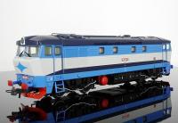 České Dráhy ČD #751 229-6 HO Bardotka Light Blue Grey Scheme Class T478.1 Diesel-Electric Locomotive DCC & Sound