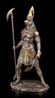 Horus The Warrior And Scepter Bronzed Premium Figure