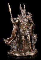 Odin The Norse God Bronzed Premium Figure Diorama