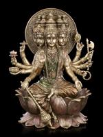 Gayatri Mantra The Indian Goddess Bronzed Premium Figure