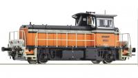 Société nationale des chemins de fer français SNCF #8504 HO Orange Gris Scheme Class Y 8001 Locotracteur Road Switcher Diesel-Electric Locomotive DCC & Sound