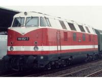 Deutsche Reichsbahn DR #118 652-7 HO Sparlack Beige Light Red Scheme Class V 118 (180) Diesel-Electric Locomotive DCC & Sound