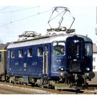 Schweizerische Bundesbahnen SBB/CFF/FFS #409 HO TEE Blue Scheme Class Re 4/4 I Old Electric Locomotive DCC & Sound