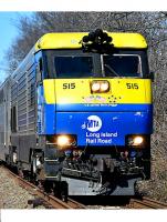 Long Island Rail Road LIRR #515 MTA Silver Yellow & Blue Front Scheme Class EMD DM30AC Diesel-Electric Locomotive for Model Railroaders Inspiration