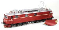 Norges Statsbaner AS #14 21769 HO Beige Stripe Red Scheme Class NSB El 14 Freght Electric Locomotive DCC & Sound