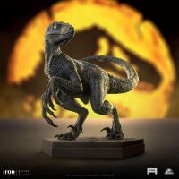 Velociraptor Blue B The Jurassic World Icons Statue