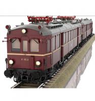 Deutsche Bundesbahn DB #ET 85 21 & ES 85 20 HO Crimson Beige Stripe Scheme Class ET 85 Electric Double Passenger RailCar DCC & Sound osobní dvoudílná elektrická jednotka 
