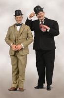 Laurel & Hardy In Classic Suits The Stan and Ollie Sixth Scale Character Replica Figure (2-Unit Pack)