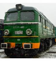 Polskie Koleje Państwowe PKP SA #ST44-360 HO GAGARIN Green Yellow Stripe Scheme Class M62 Diesel-Electric Locomotive DCC & Sound