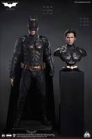 Christian Bale As Batman & Bust The Dark Knight DELUXE LIFE-SIZE Statue