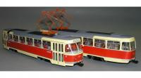 Dopravní podnik #530 Linka 5 T3 (M97)  CS Type 1965 Single Tramway Street Car Model