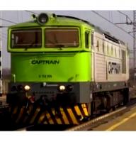 Captrain Italia SRL #753 HO Brejlovec White Yellow Front Scheme Class 753 (DE520) Diesel-Electric Locomotive DCC & Sound