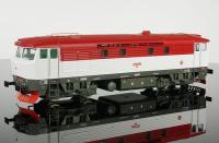 Československé Dráhy ČSD #751 HO Bardotka Red White Scheme Class T478.1218 Diesel-Electric Locomotive DCC