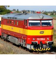 České Dráhy ČD #751 228-8 HO Bardotka T478.1 Diesel Locomotive DCC Ready