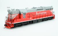 Chicago, Burlington & Quincy CBQ #335 HO Burlington Route Scheme Class EMD SD9 2 Rd Series Diesel-Electric Locomotive DCC & LokSound