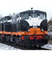 Córas Iompair Éireann CIE / Iarnród Éireann #B141 Black White & Orange Stripes Scheme Class 141 Diesel-Electric Locomotive for Model Railroaders Inspiration
