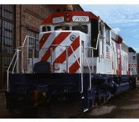 Burlington Northern BN #1876 HO Bicentennial Red White & Blue SD40-2 Diesel Locomotive DC DCC & Sound