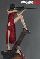 Huntress Aiming A Gun The Zombie Crisis Quarter Scale Statue