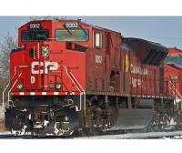 Canadian Pacific CPR #9112 HO Red Scheme Class G2 SD90MAC Road Switcher Diesel-Electric Locomotive DCC & Soundtraxx