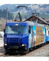 Montreux-Berner Oberland-Bahn MOB SBB/CFF/FFS #8004 HOm GoldenPassLine Golden Blue Scheme Class Ge 4/4 I Electric Locomotive DCC & Sound