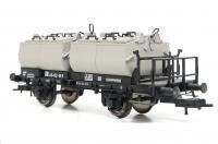 Deutsche Reichsbahn DR #46 02 18 HO Coal Coke Openable Lids 2-Axle Dump Wagon Car & Brakemans Platform