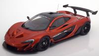 McLaren P1 GTR 2015 Black Orange 1/18 Die-Cast Vehicle