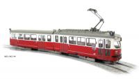 Die Wiener Straßenbahn #4862 Linie 9 Wien E1 Type 1984 Articulated Tramway Street Car Model DCC