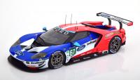 Ford GT Racing No. 67 24h Le Mans 2017 Racing Livery 1/18 Die-Cast Vehicle