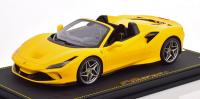 Ferrari F8 Tributo Spider 2019 Giallo Yellow 1/18 Die-Cast Vehicle