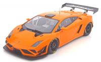 Lamborghini Gallardo GT3 FL2 2013 Orange Metallic 1/18 Die-Cast Vehicle