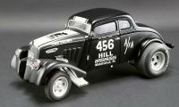 FORD Dirty Thirty 1933 Gasser Black 1/18 Die-Cast Vehicle