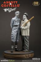 Abbott & Costello The Comedy Duo Whos On First Sketch OLD & RARE Sixth Scale Statue Diorama