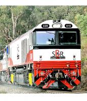 Specialized Bulk Rail Pty Ltd. SBR #CSR00 HO Australia White Red Blotches Scheme Class CSR Ziyang SDA1 Diesel-Electric Locomotive for Model Railroaders Inspiration