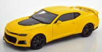 Chevrolet Camaro ZL1 2017 Yellow 1/18 Die-Cast Vehicle 
