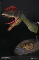 Dilophosaurus Green The Paleontology World Museum Collection Bust