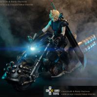 Cloud Strife & Motor Bike Daytona Deluxe Sixth Scale Collectible Figure (2-Unit Pack)