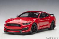 Ford Mustang Shelby GT350R 2017 Red 1/18 Die-Cast Vehicle  ABS