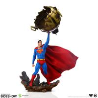 Superman Holding The Broken Globe Sixth Scale Statue