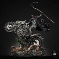 SUBATMAN Atop A Bone-Encrusted Motorcycle The Dark Nights Death Metal Quarter Scale Statue Diorama