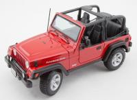 Jeep Wrangler Rubicon Red 1/18 Die-Cast Vehicle